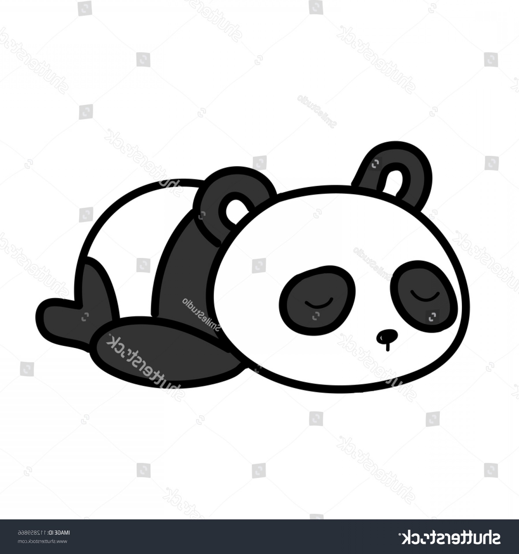 Baby Panda Sleeping Vector Illustration Hoodamathrun 1800x1920 Baby Panda Sleeping Vector Illustration Hoodamathrun