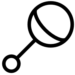 256x256 Vector Clipart Baby Rattle Clip Art Library