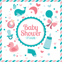 200x200 Baby Shower Free Vector Art