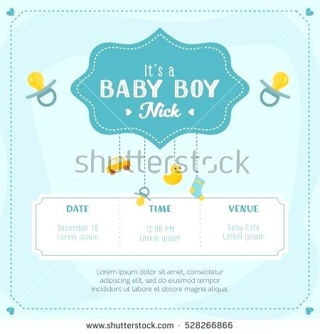 450x470 Baby Shower Invitation Card Template Download Free Vector Art