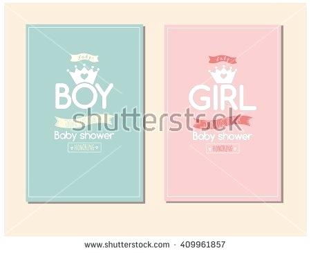 450x365 Baby Shower Invitation Card Template Download Free Vector Art Boys