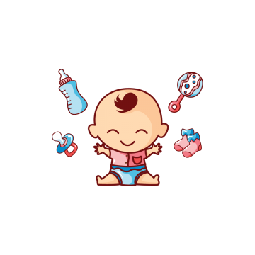 360x360 Baby Shower Png, Vector, And Clipart With Transparent