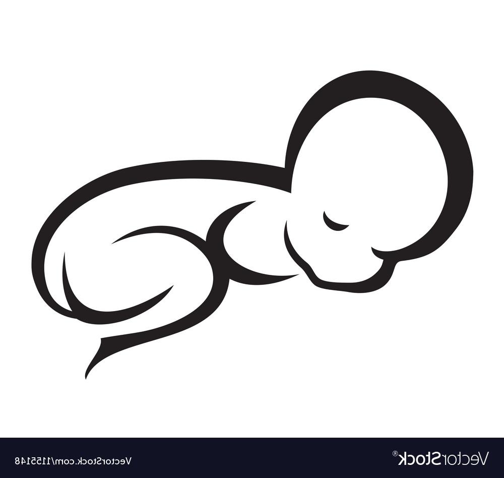 1000x948 Best Hd Baby Vector Silhouette Image Free Vector Art, Images