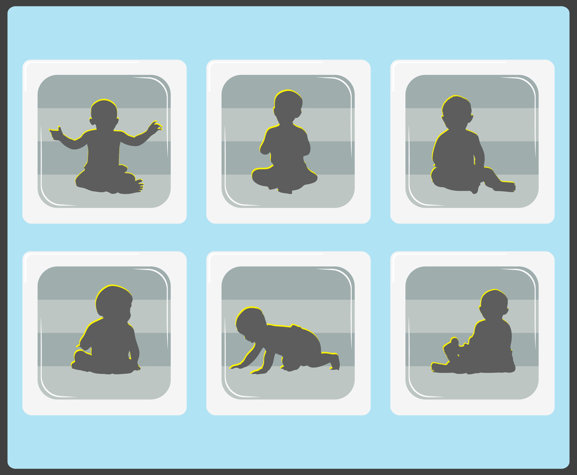 1136x936 Baby Silhouette Vector Vector Art Graphics