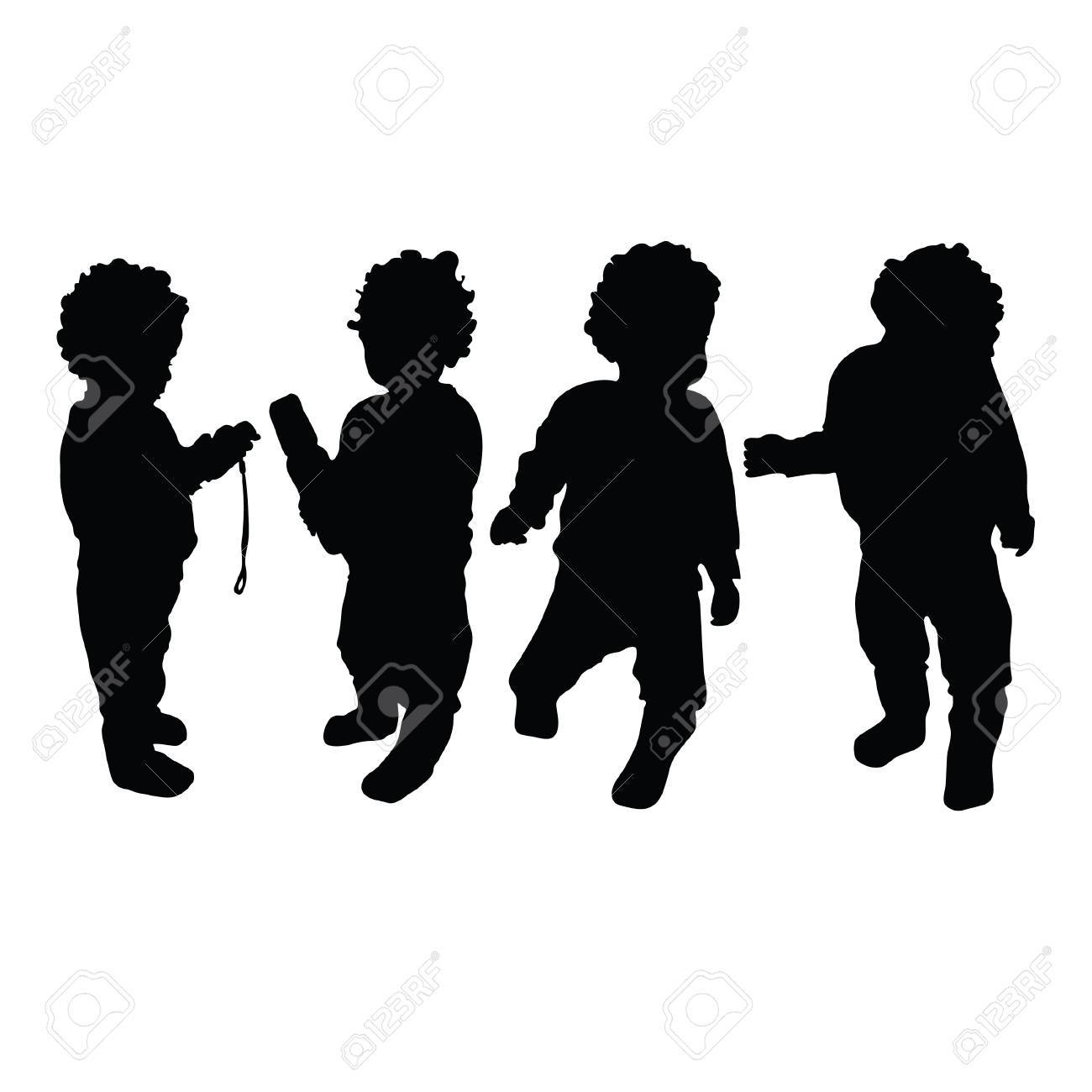 1300x1300 Collection Of 'baby Vector Silhouette' Download More Than