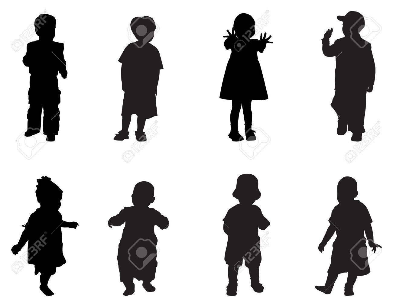 1300x1016 Collection Of 'child Vector Silhouette' Download More Than