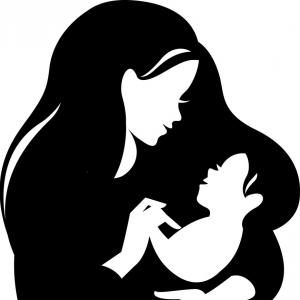 300x300 Pregnant Mom Silhouettes Free Vector Pack Vol Wallkeeper