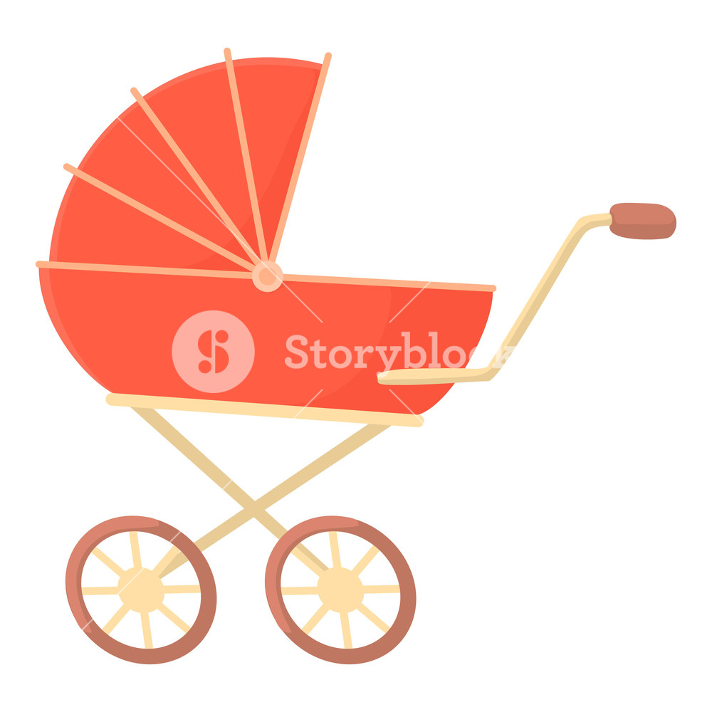 Red Baby Stroller Icon Cartoon Illustration Of Red Baby Stroller 1000x1000 Red Baby Stroller Icon Cartoon Illustration Of Red Baby Stroller