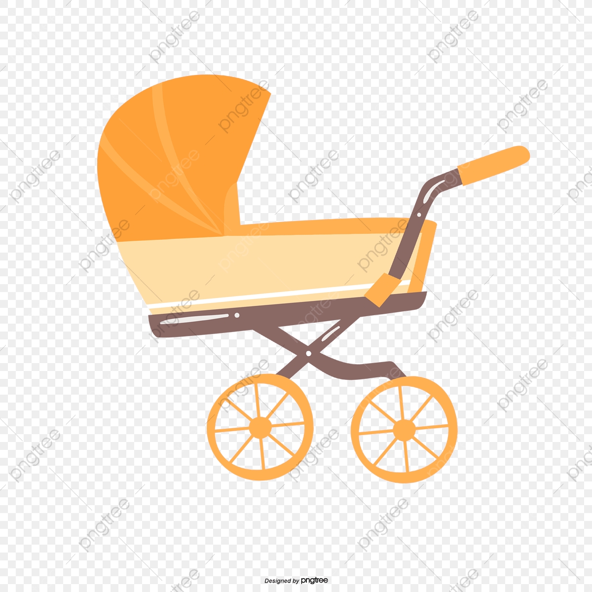 Baby Stroller Vector at Vectorified.com | Collection of Baby Stroller ...