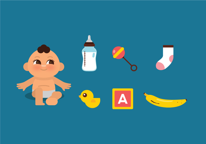 700x490 Vector Baby Stuff Free Vectors Ui Download