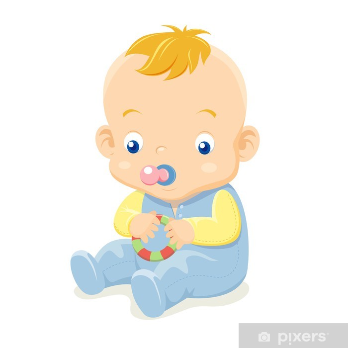 700x700 Baby Vector Poster