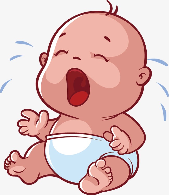650x746 Download Free Png Crying Baby, Baby Vector, Baby, Mother Png