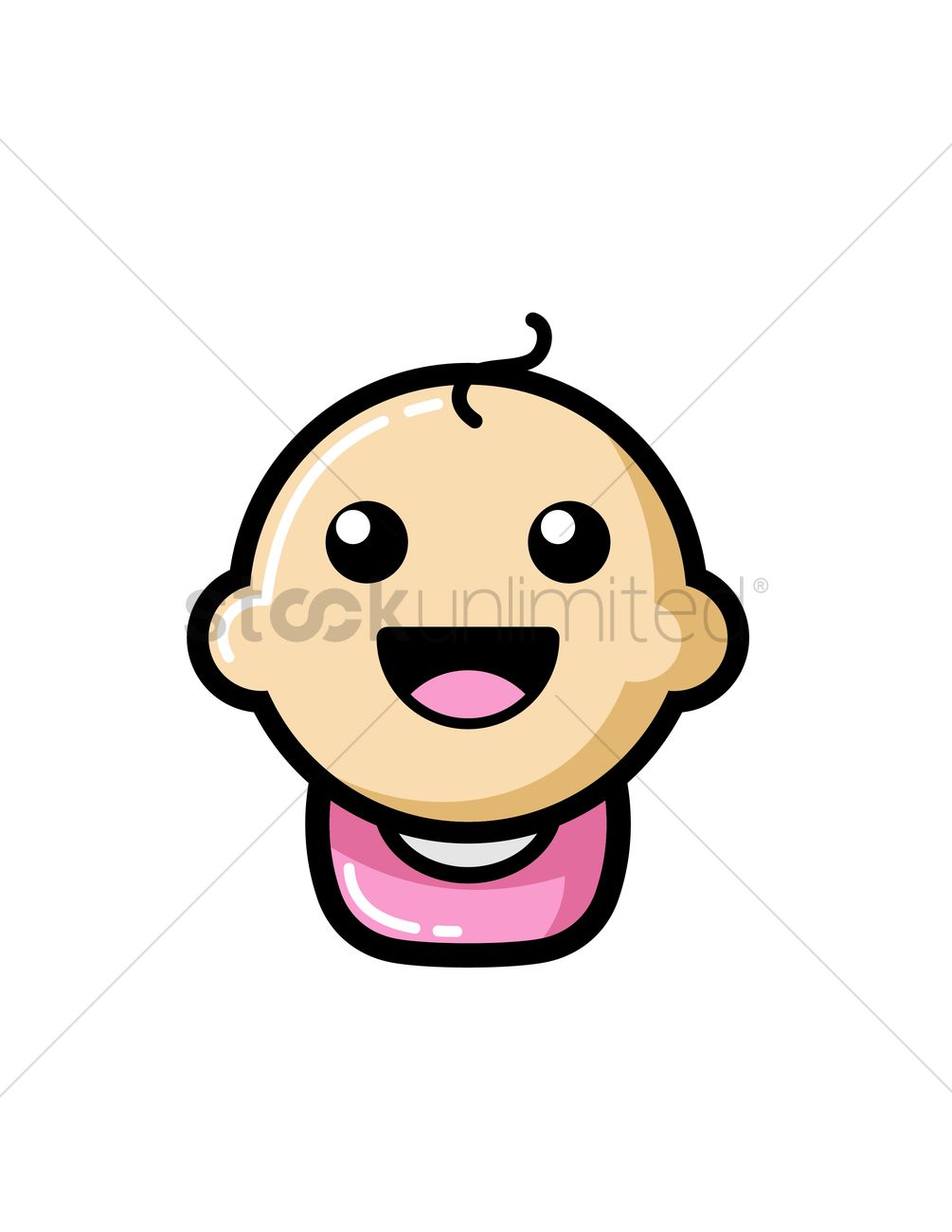 1005x1300 Free Newborn Baby Vector Image
