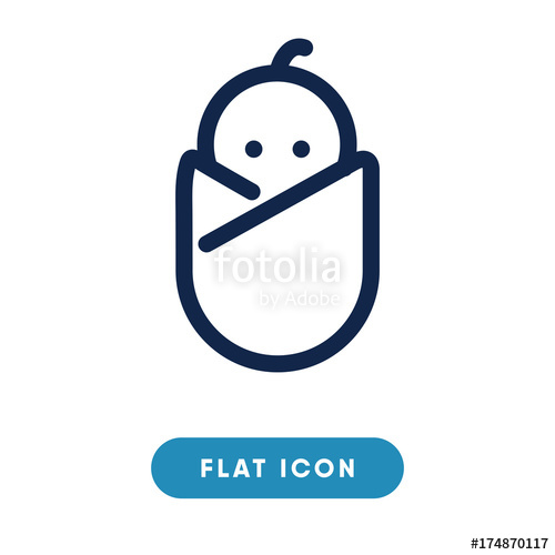 Newborn Baby Vector Icon, Newborn Symbol Modern, Simple Flat 500x500 Newborn Baby Vector Icon, Newborn Symbol Modern, Simple Flat
