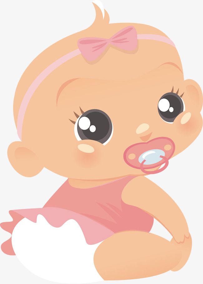 650x909 Cartoon Baby Vector Material, Baby Clipart, Baby, Lovely Png