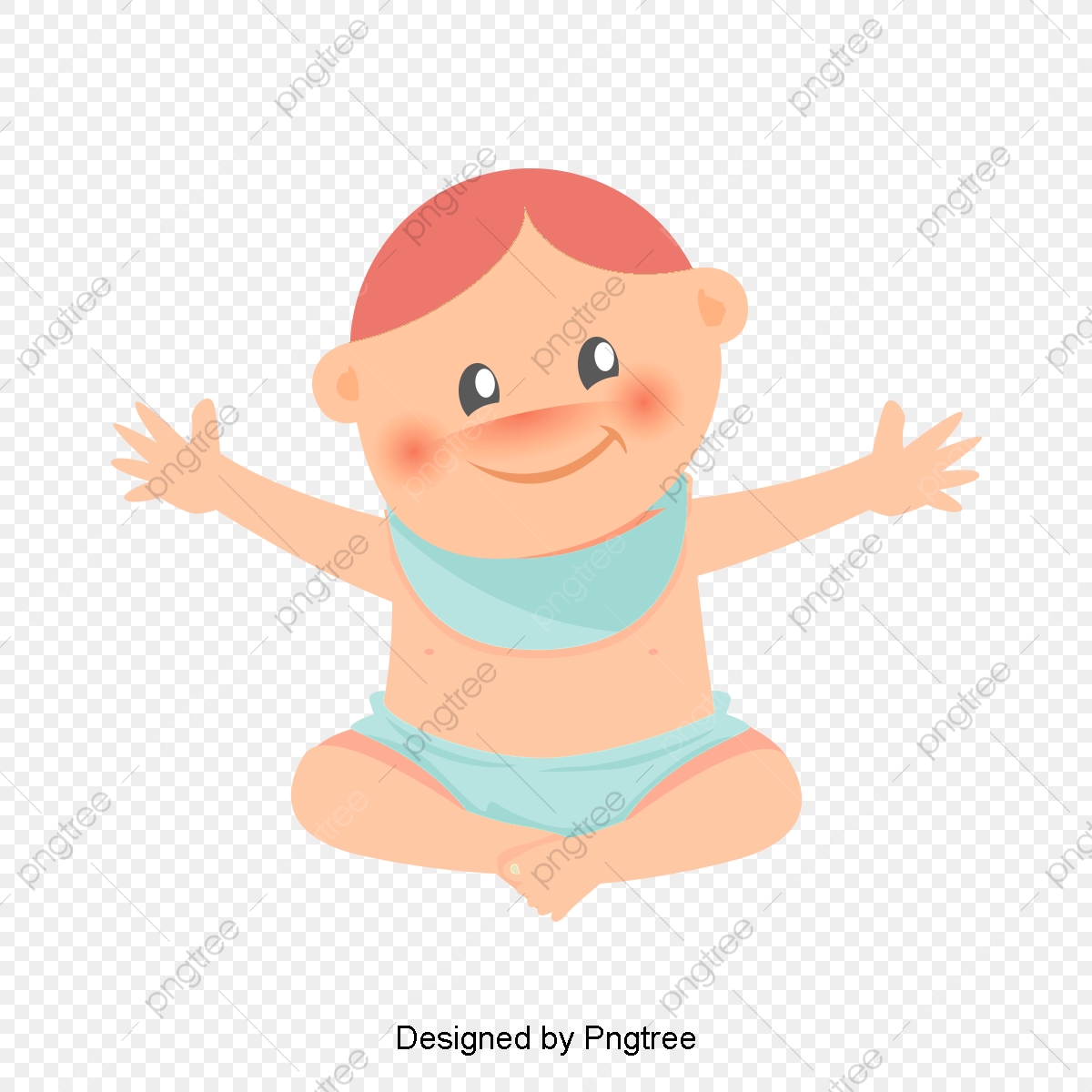 1200x1200 Cute Baby Vector Material, Baby Clipart, Vector Character, Baby