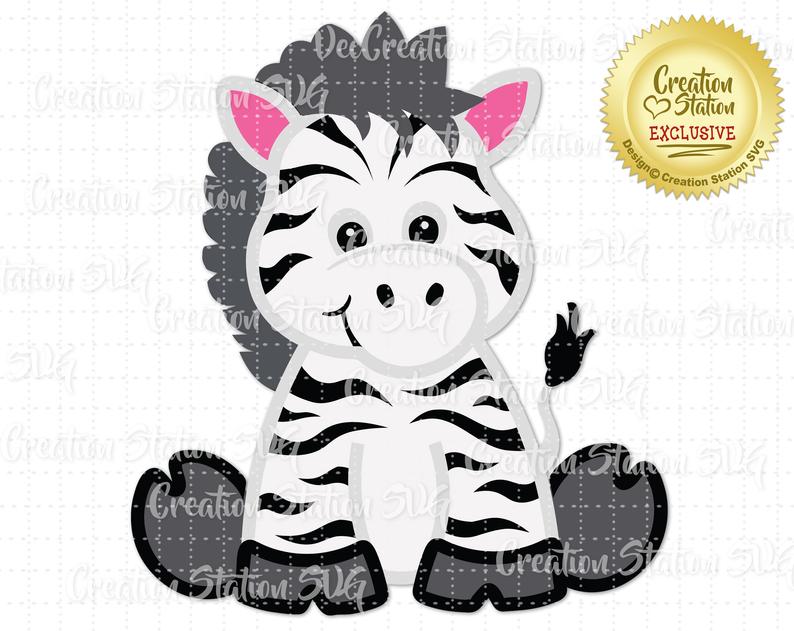 Zoo Baby Zebra For Htv Vinyl And Paper Etsy 794x631 Zoo Baby Zebra For Htv Vinyl And Paper Etsy