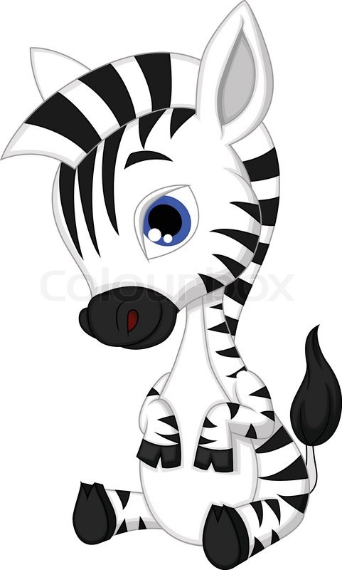 Vector Illustration Of Cute Baby Zebra Stock Vector Colourbox 481x800 Vector Illustration Of Cute Baby Zebra Stock Vector Colourbox