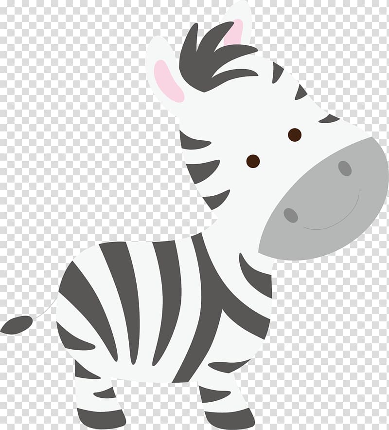 Zebra Zebra Cartoon Cute Zebra Transparent Background Png. 