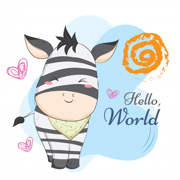 Baby Zebra Jail Motif Vector Premium Download 626x626 Baby Zebra Jail Motif Vector Premium Download