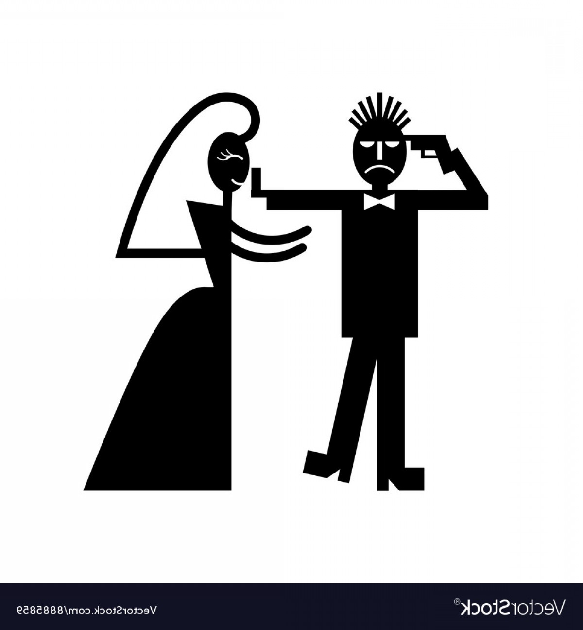 1200x1296 Bachelor Party With Wedding Couple Vector Geekchicpro