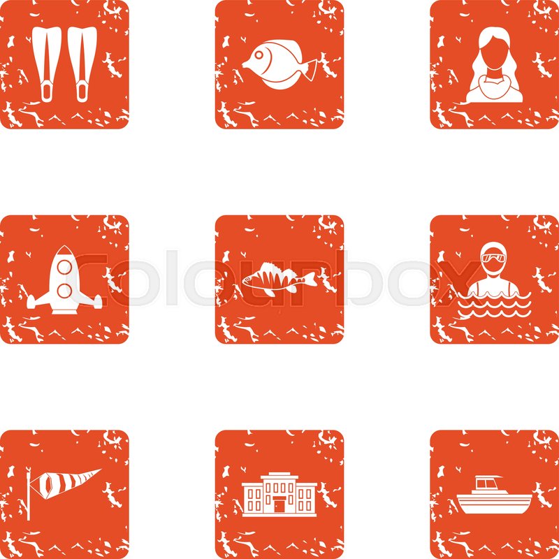 800x800 Bachelor Party Icons Set Grunge Set Stock Vector Colourbox