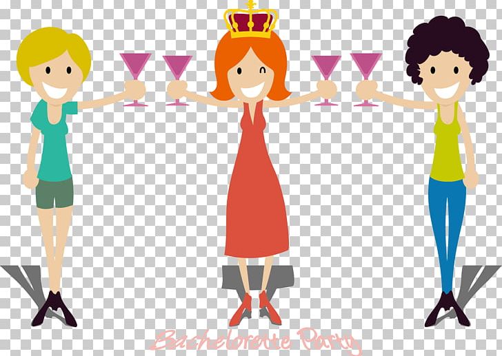 728x517 Bachelorette Party Bachelor Party Illustration Png, Clipart