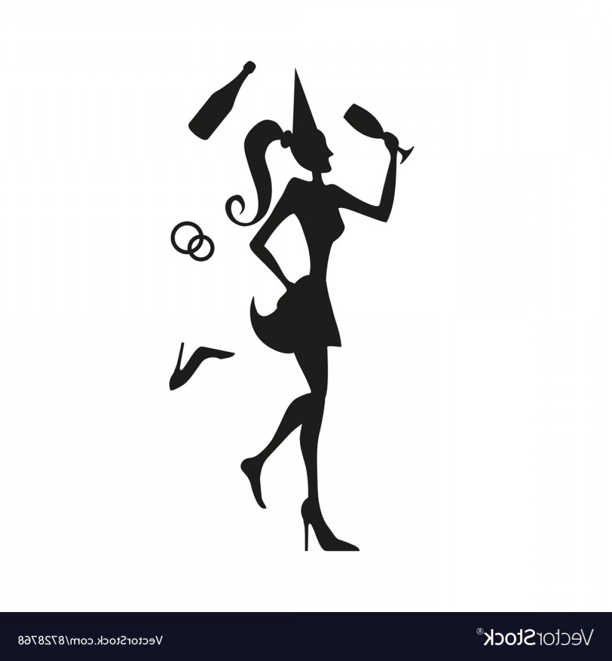 1200x1296 Women At A Bachelorette Party Vector Catchsplace