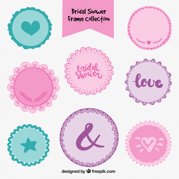 626x626 Collection Of Bachelorette Stickers Vector Free Download