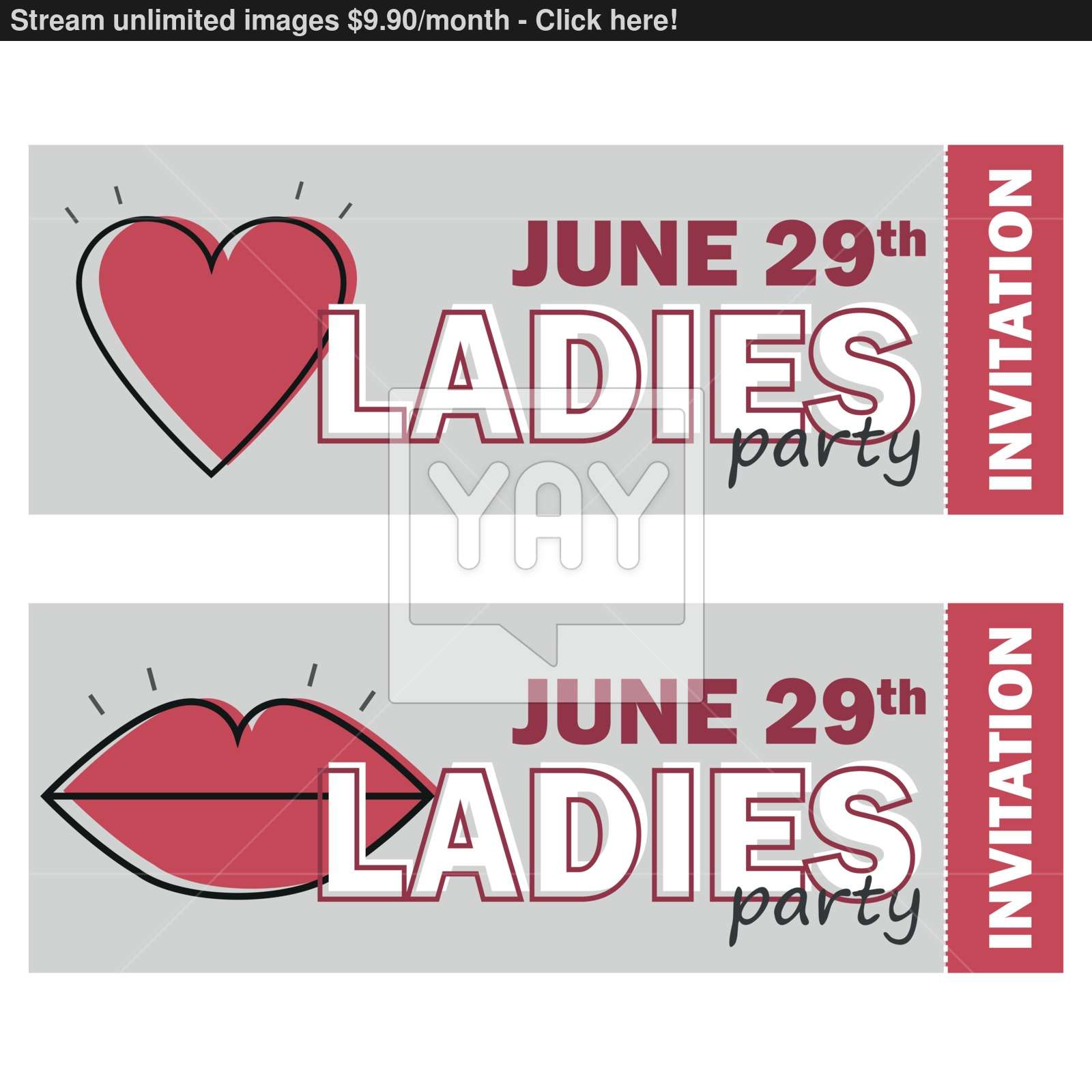 1600x1600 Template For Ladies Night Party Flyer, Bachelorette Party