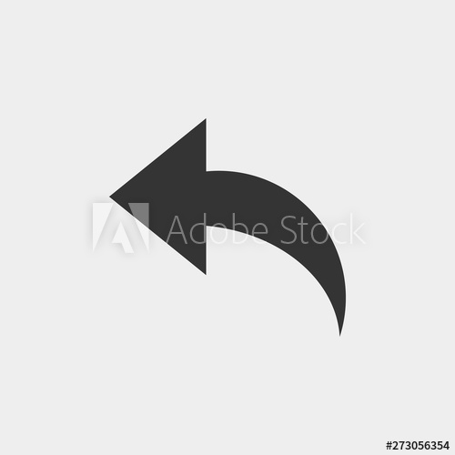 Back Arrow Vector Icon Illustration Sign 500x500 Back Arrow Vector Icon Illustration Sign