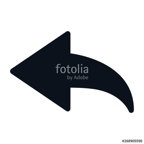 Back Arrow Icon Isolated On White Background Stock Image 500x500 Back Arrow Icon Isolated On White Background Stock Image