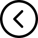 128x128 Back Button Left Arrow Symbol In A Square Icons Free Download