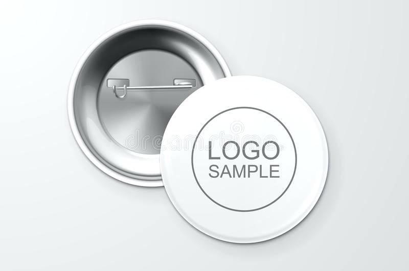 800x532 Blank Button Badge Stock Vector Illustration Of Frame Template