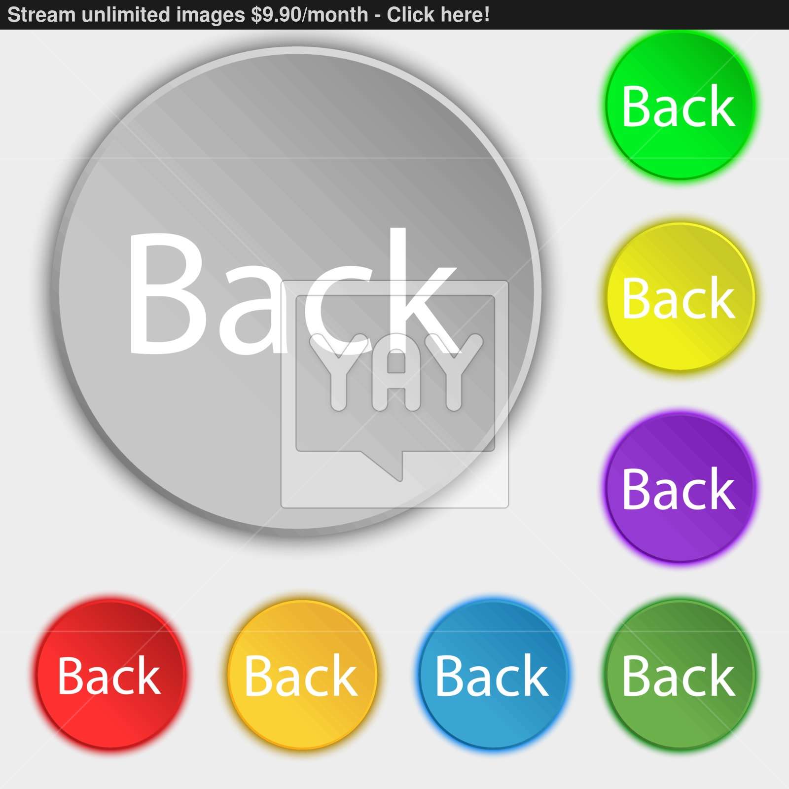 1600x1600 Arrow Sign Icon Back Button Navigation Symbol Symbols On Eight