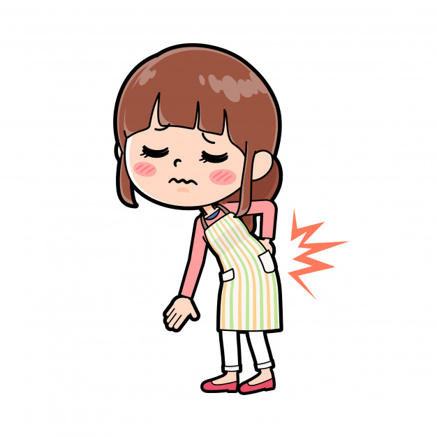 Out Line Apron Mom Low Back Pain Vector Premium Download 626x626 Out Line Apron Mom Low Back Pain Vector Premium Download