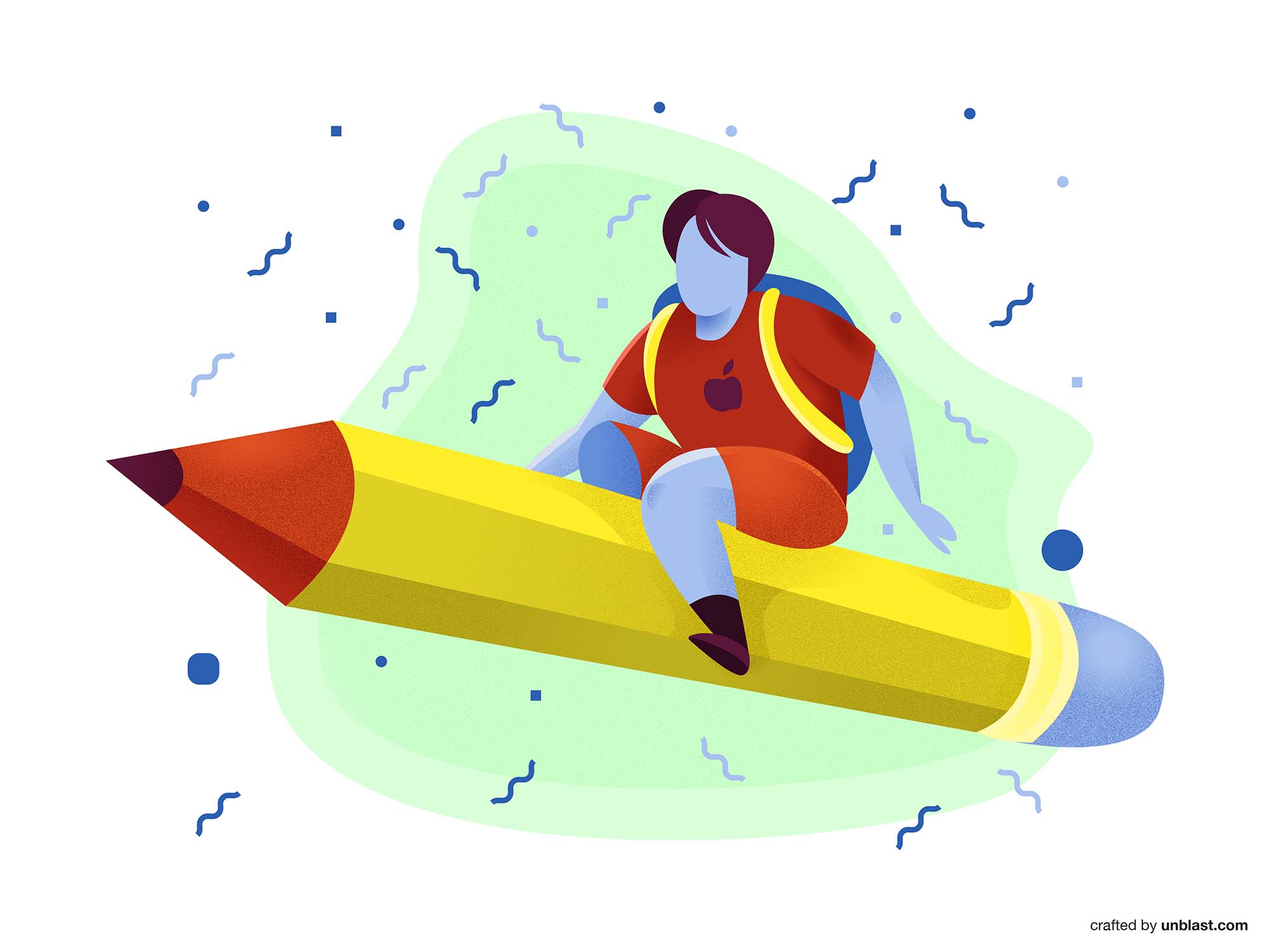 2000x1500 Back To School Vector Illustration