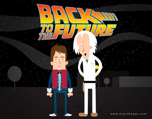 500x392 Back To The Future Logo Vector