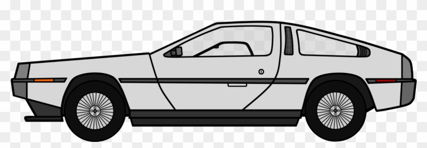 840x291 Back To The Future Car Clipart Black And White Stock