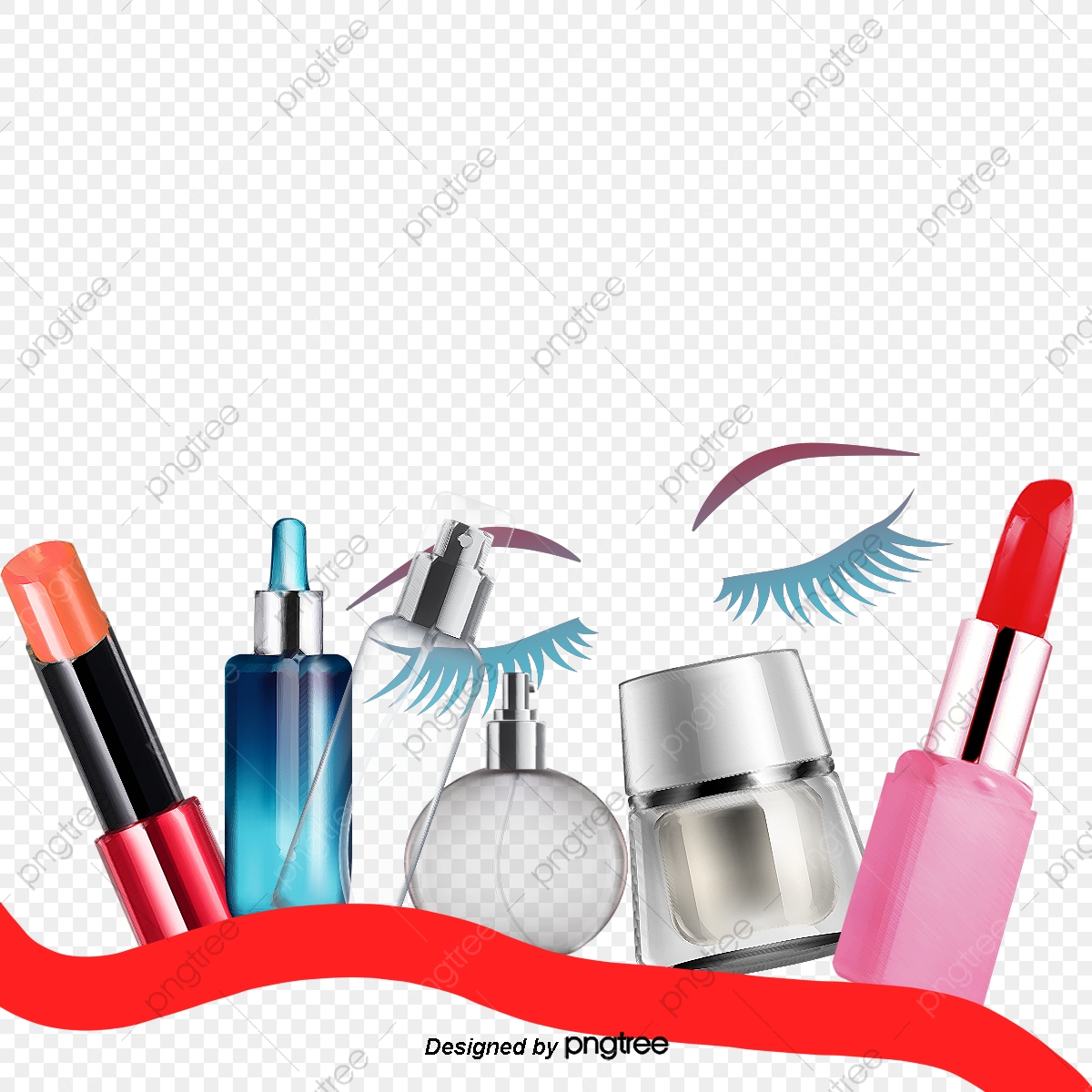 1200x1200 Pink Cosmetics Vector, Cosmetic, Makeup, Bow Tie Png And Vector
