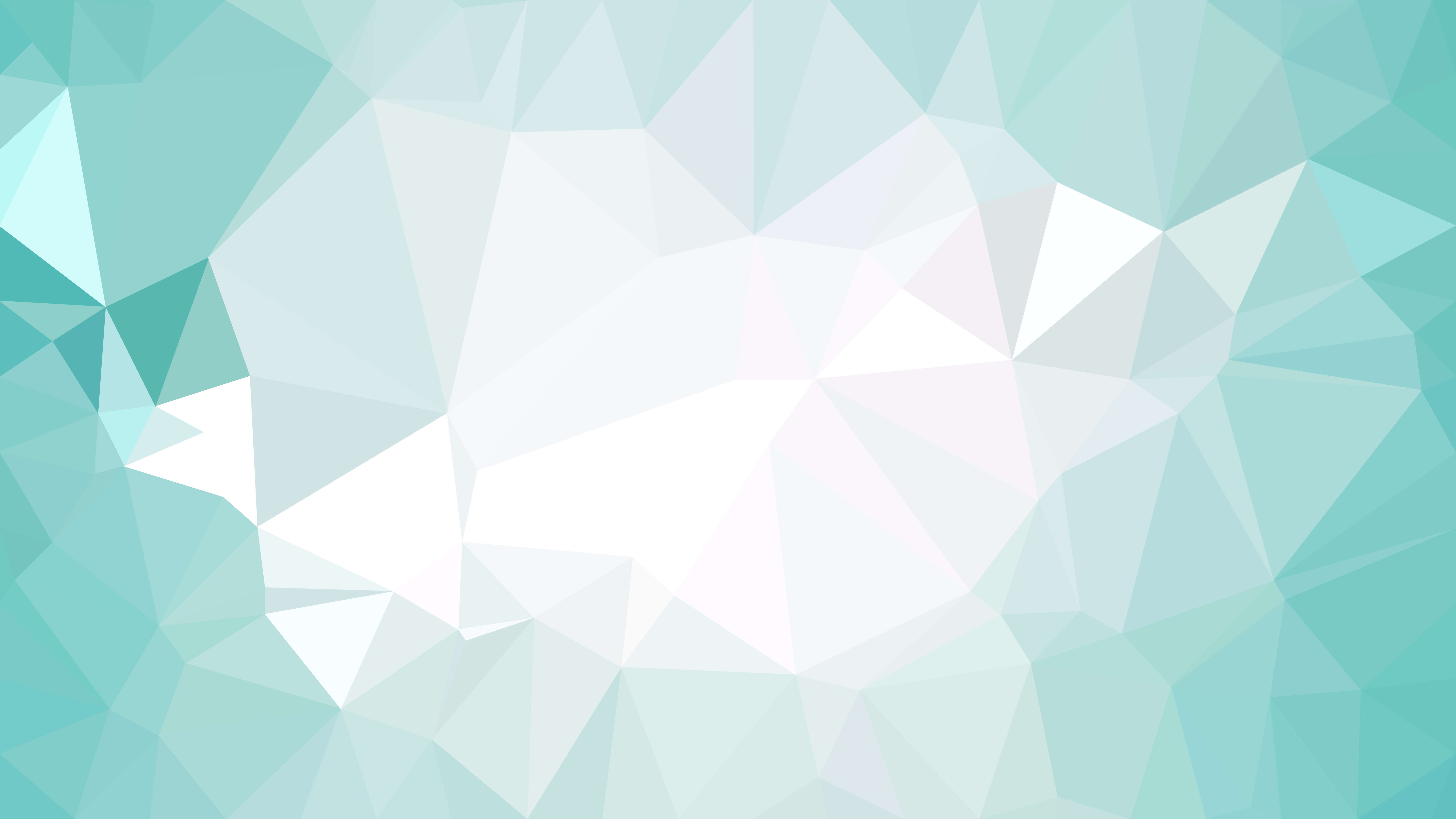 Turquoise And White Low Poly Background Template Vector Graphic 8000x4500 Turquoise And White Low Poly Background Template Vector Graphic