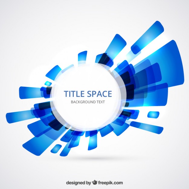 Abstract Background Template With Blue Shapes Vector Free Download 626x626 Abstract Background Template With Blue Shapes Vector Free Download