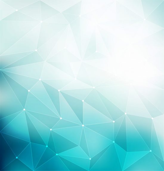550x574 Blue Polygonal Background Vector Free Download
