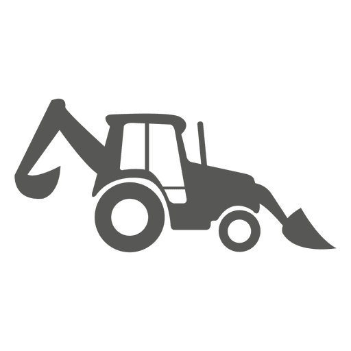 512x512 Front And Backhoe Loader Icon