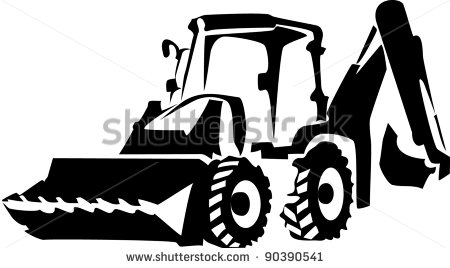 450x268 Backhoe Vector Art Images