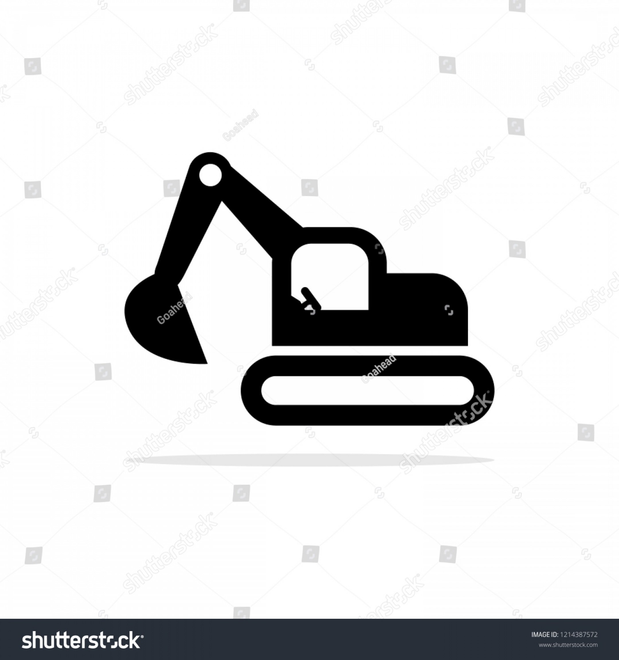 2160x2304 Backhoe Icon Vector Concept Illustration Design Cqrecords