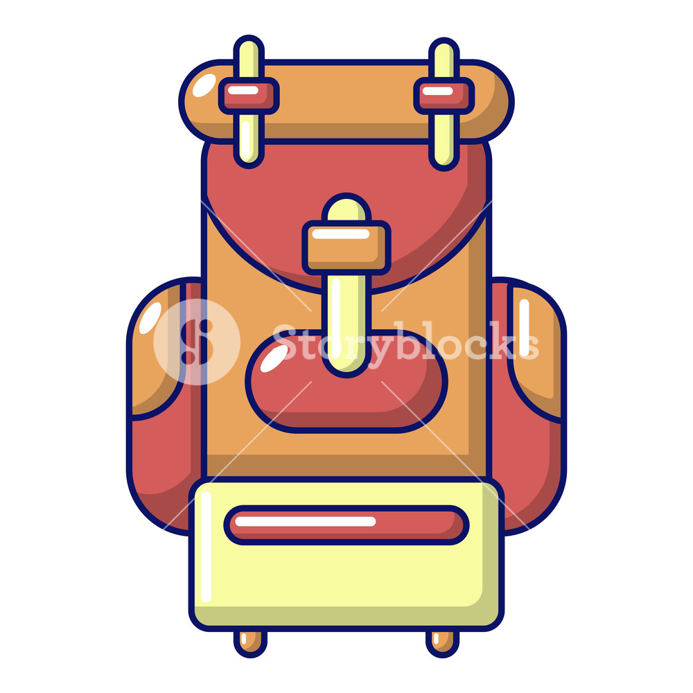 1000x1000 Backpack Icon Cartoon Illustration Of Backpack Vector Icon
