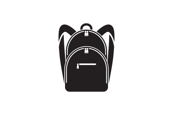 580x386 Backpack Vector Icon Graphic