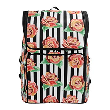 Ychy Backpack Vector Flowers On Black White Background 355x355 Ychy Backpack Vector Flowers On Black White Background
