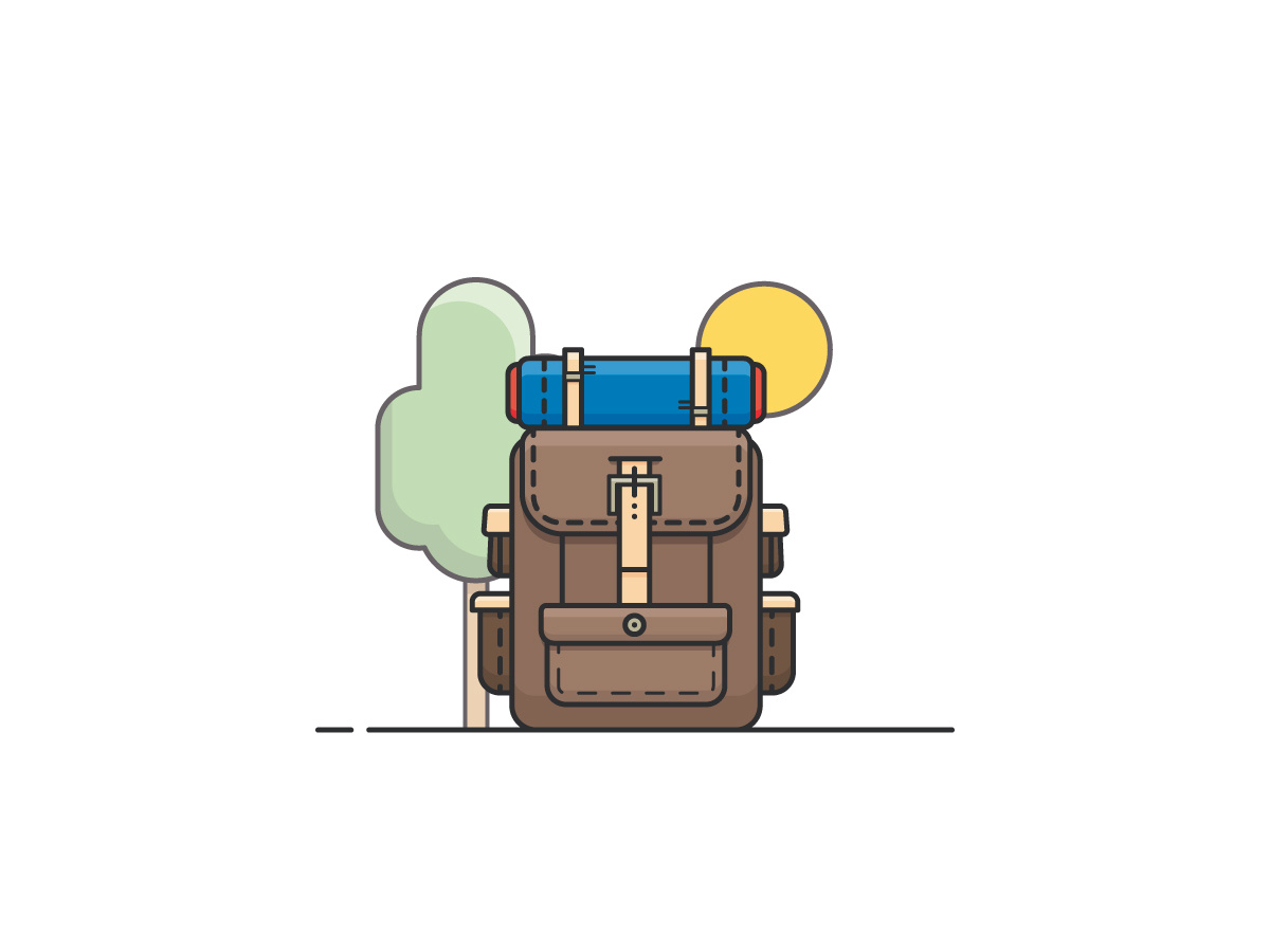1200x900 Backpack Vector Design
